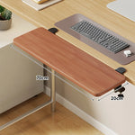 Keyboard Tray Under-Desk Sliding Clamp-On Mount