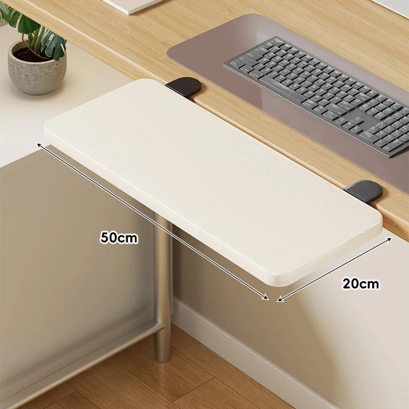 Keyboard Tray Under-Desk Sliding Clamp-On Mount