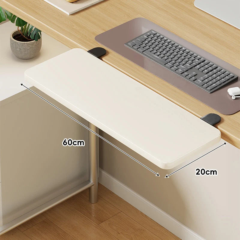 Keyboard Tray Under-Desk Sliding Clamp-On Mount