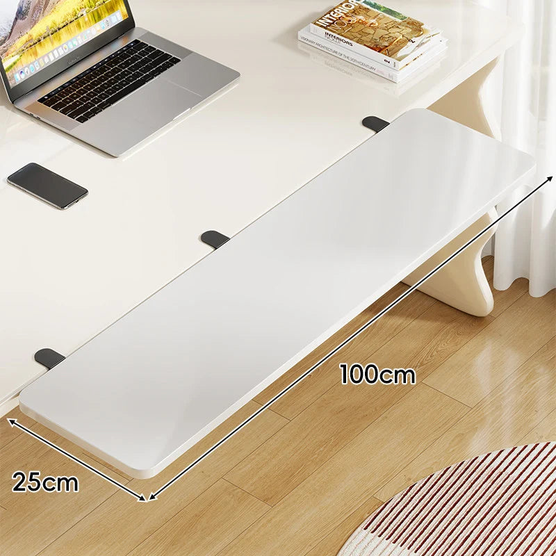 Keyboard Tray Under-Desk Sliding Clamp-On Mount
