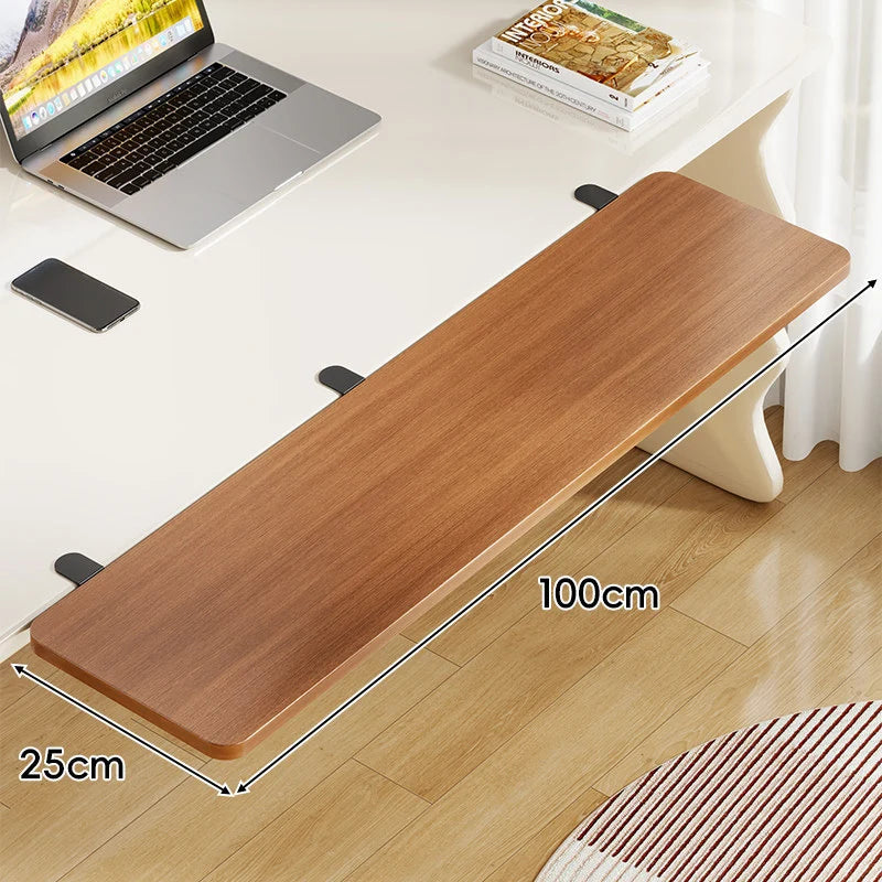 Keyboard Tray Under-Desk Sliding Clamp-On Mount