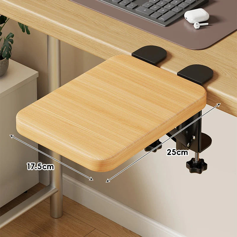 Keyboard Tray Under-Desk Sliding Clamp-On Mount