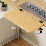 Keyboard Tray Under-Desk Sliding Clamp-On Mount