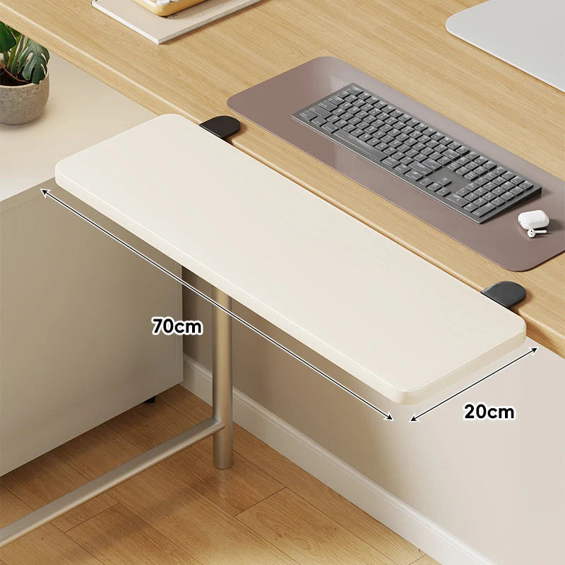 Keyboard Tray Under-Desk Sliding Clamp-On Mount