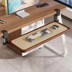 Keyboard and Mouse Tray Sliding Clamp-On Desk Mount