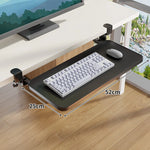 Keyboard and Mouse Tray Sliding Clamp-On Desk Mount