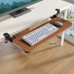 Keyboard and Mouse Tray Sliding Clamp-On Desk Mount