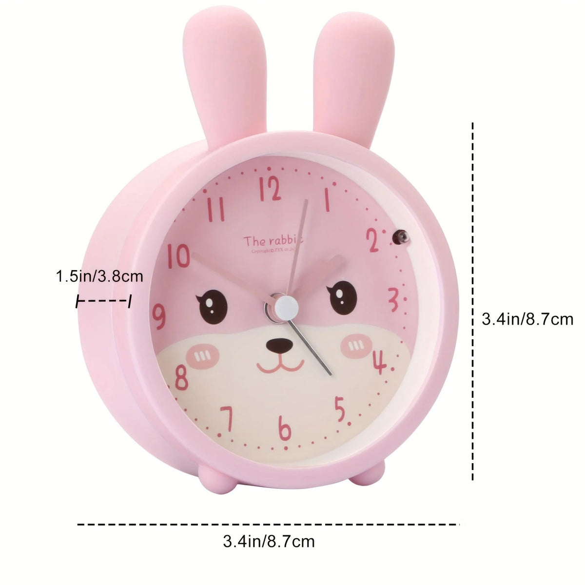 Kids Alarm Clock Silent Movement & Night Light