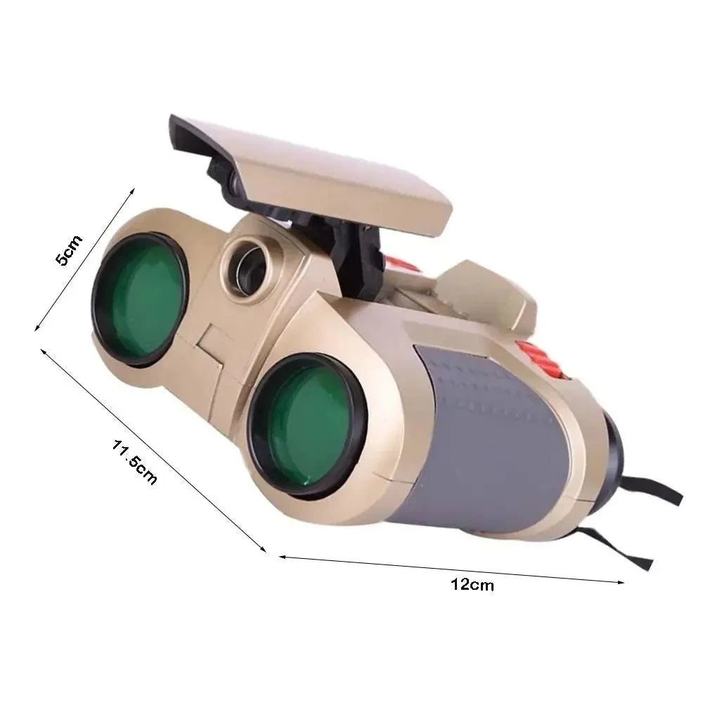 Kids’ Binoculars Lightweight Day & Night Viewing Impact-Resistant Plastic
