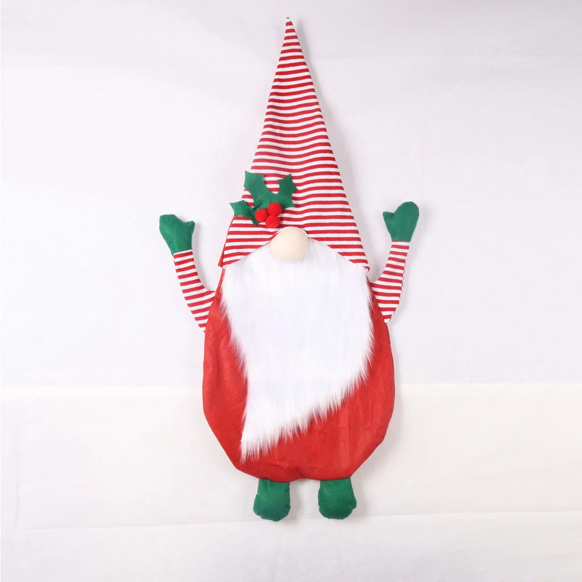 Kids Christmas Stocking Playful Character Motif Durable Fabric