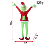 Kids Christmas Stocking Playful Character Motif Durable Fabric