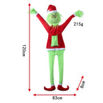 Kids Christmas Stocking Playful Character Motif Durable Fabric