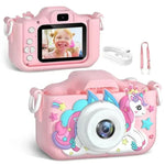 Kids Digital Camera 1080P Autofocus Dual Lenses