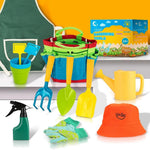 Kids Gardening Tool Set Child-Safe Ergonomic Carry Bag