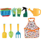 Kids Gardening Tool Set Child-Safe Ergonomic Carry Bag