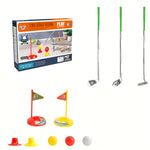 Kids Golf Set Telescopic Clubs Balls & Targets for Indoor Outdoor Play