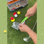 Kids Golf Set Telescopic Clubs Balls & Targets for Indoor Outdoor Play
