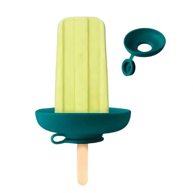 Kids Ice Cream & Popsicle Holder Drip-Proof Silicone 4-Pack