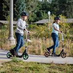 Kids Kick Scooter LED Light-Up Wheels Folding Design