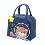 Kids Lunch Bag Insulated Wipe-Clean Lining Padded Handles