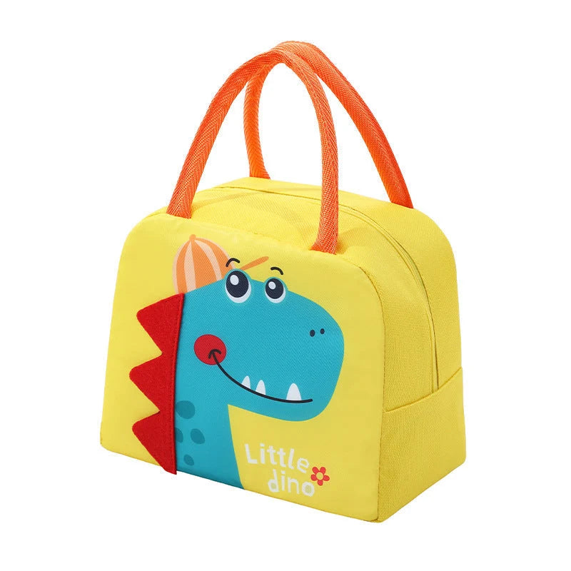 Kids Lunch Bag Insulated Wipe-Clean Lining Padded Handles