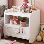 Kids Nightstand MDF Compact Drawer Storage