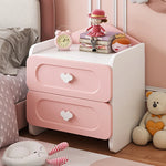 Kids Nightstand MDF Compact Drawer Storage