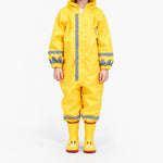 Kids Rain Suit Full-Coverage Reflective Water-Repellent