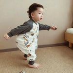Kids Sleeping Bag Cotton Blend Moisture-Wicking Antibacterial Finish