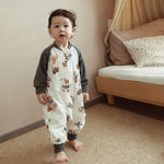 Kids Sleeping Bag Cotton Blend Moisture-Wicking Antibacterial Finish