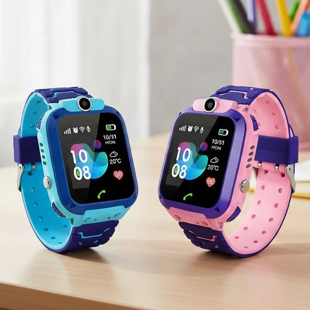Kids' Smartwatch GPS Tracking SOS Button Calling Function