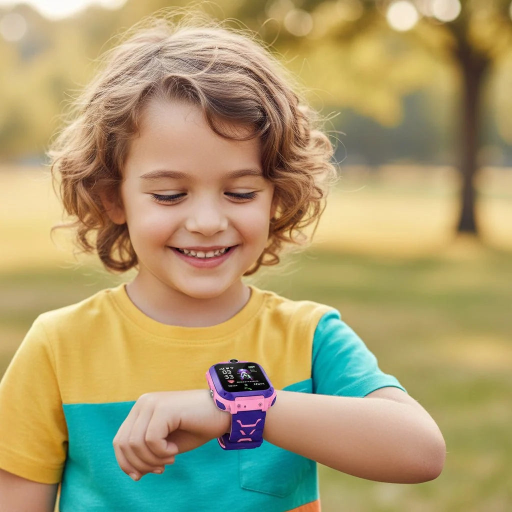 Kids' Smartwatch GPS Tracking SOS Button Calling Function