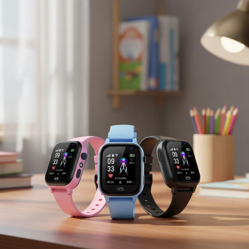Kids Smartwatch GPS Tracking Video Calling & SOS Button