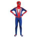 Kids Superhero Costume One-Piece Stretch Hooded Jumpsuit