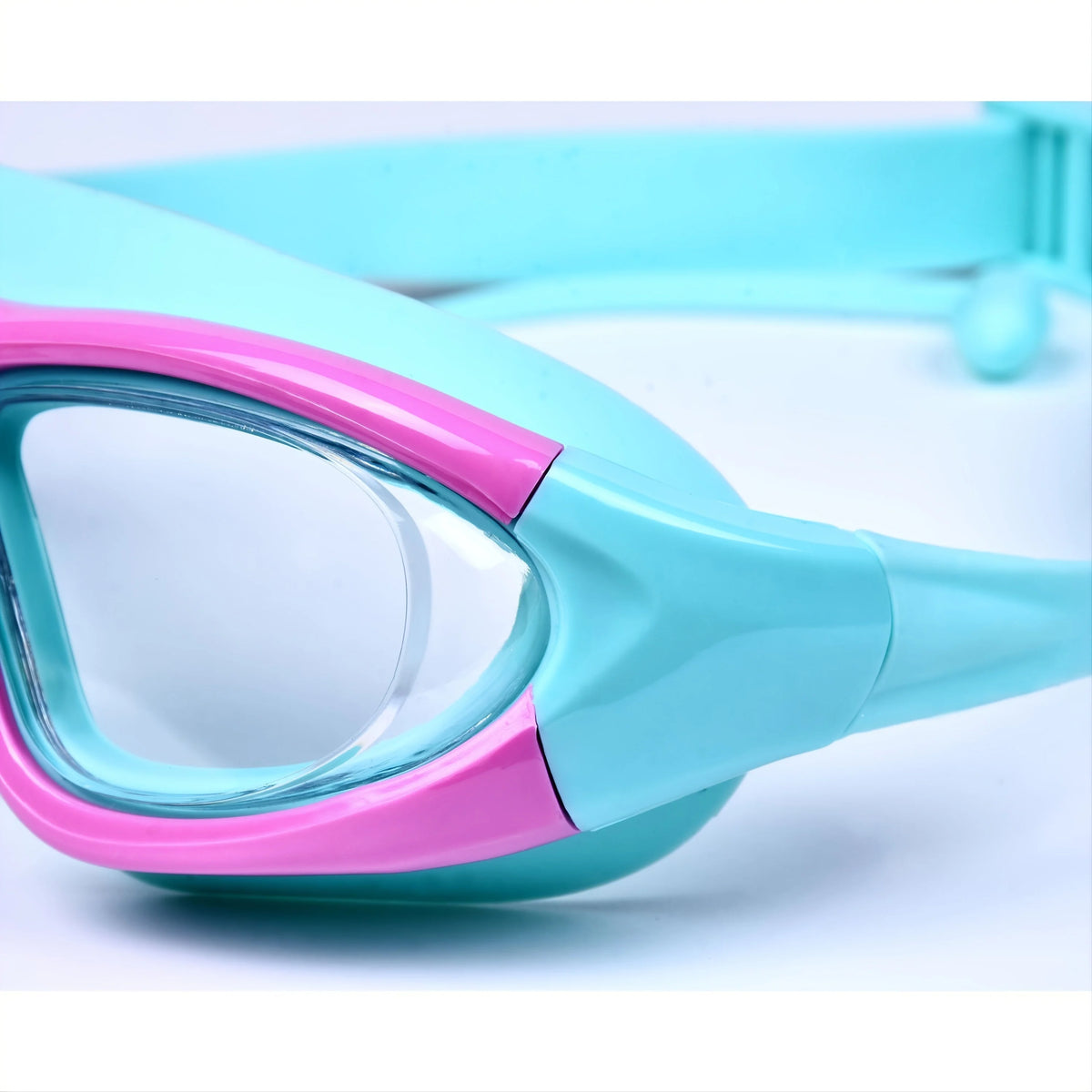 Kids Swimming Goggles Anti-Fog Silicone Seal & Adjustable Strap