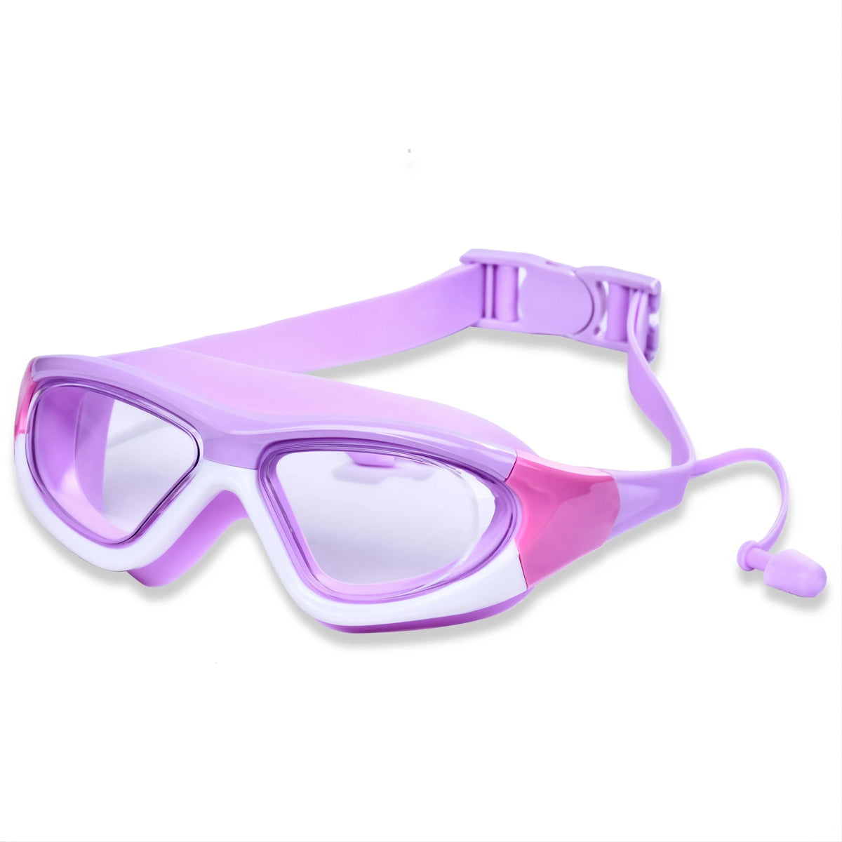 Kids Swimming Goggles Anti-Fog Silicone Seal & Adjustable Strap
