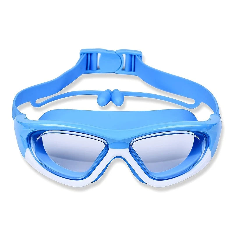 Kids Swimming Goggles Anti-Fog Silicone Seal & Adjustable Strap