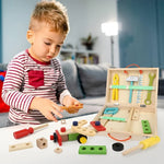 Kids Toolbox Set 35-Piece Child-Safe Portable Case