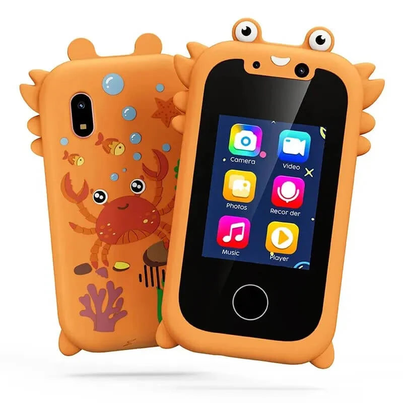 Kids' Toy Smartphone Touchscreen Dual Cameras Educational Games