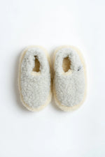 Kids’ Wool Slippers Warm Ankle Coverage Non-Slip Grip Sole
