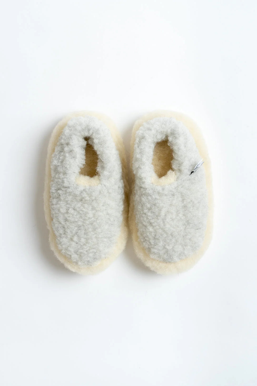 Kids’ Wool Slippers Warm Ankle Coverage Non-Slip Grip Sole
