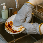 Kitchen Cleaning Gloves Steel Wire Mesh Heat-Resistant Reusable