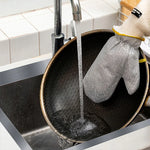 Kitchen Cleaning Gloves Steel Wire Mesh Heat-Resistant Reusable