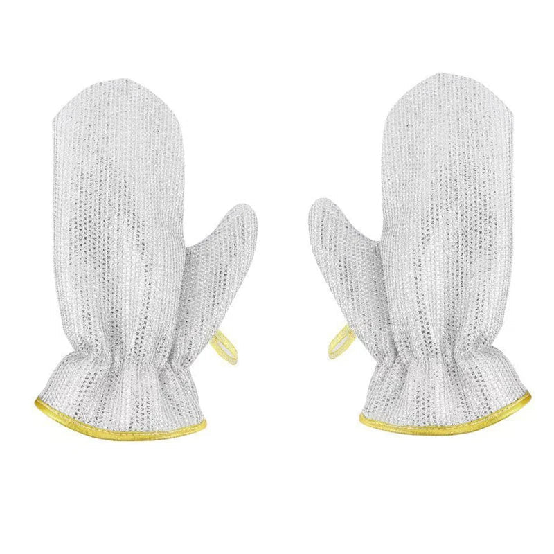 Kitchen Cleaning Gloves Steel Wire Mesh Heat-Resistant Reusable