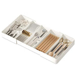 Kitchen Drawer Organizer 4-Side Expandable Adjustable Dividers