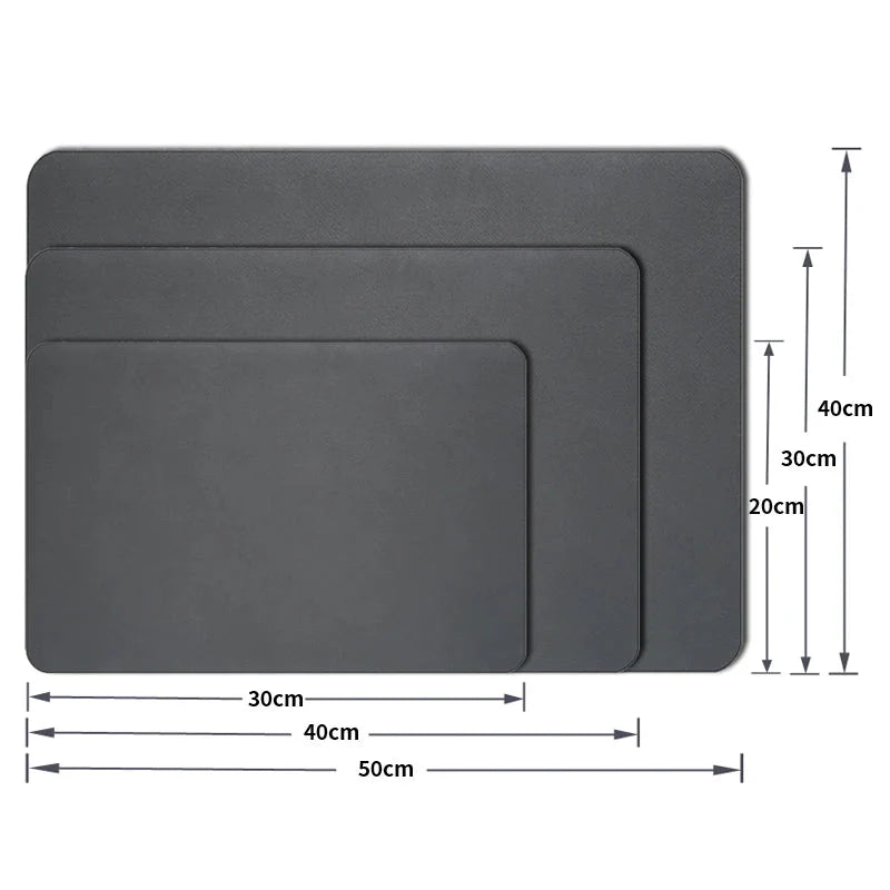 Kitchen Drying Mat Diatomite Fast-Absorbing Rubber Backing