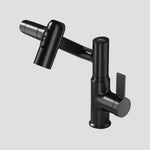 Kitchen Faucet 360° Swivel Temperature Display Stainless Steel