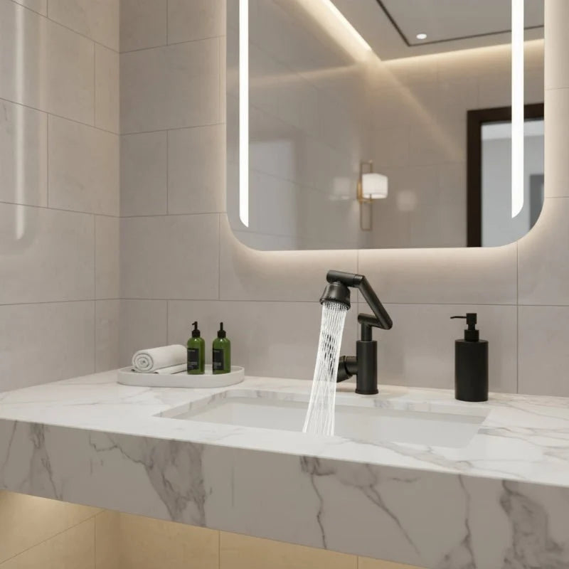 Kitchen Faucet Flexible 360° Swivel Dual Spray Modes