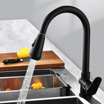Kitchen Faucet Stainless Steel Pull-Out Spray Head Touch Control