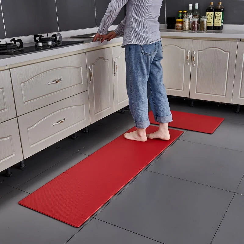 Kitchen Floor Mat Anti-Fatigue Water-Resistant Non-Slip Grip